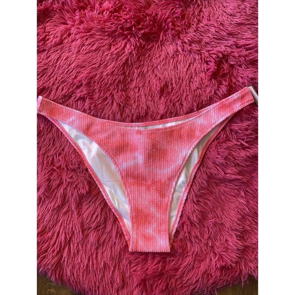 Victorias Secret Swim BRAZILIAN Bikini Bottom Crinkle Sexy XXL